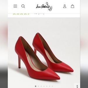 Size 7 - Sam Edelman - brand new never worn - Hazel, Parisian Red Heels